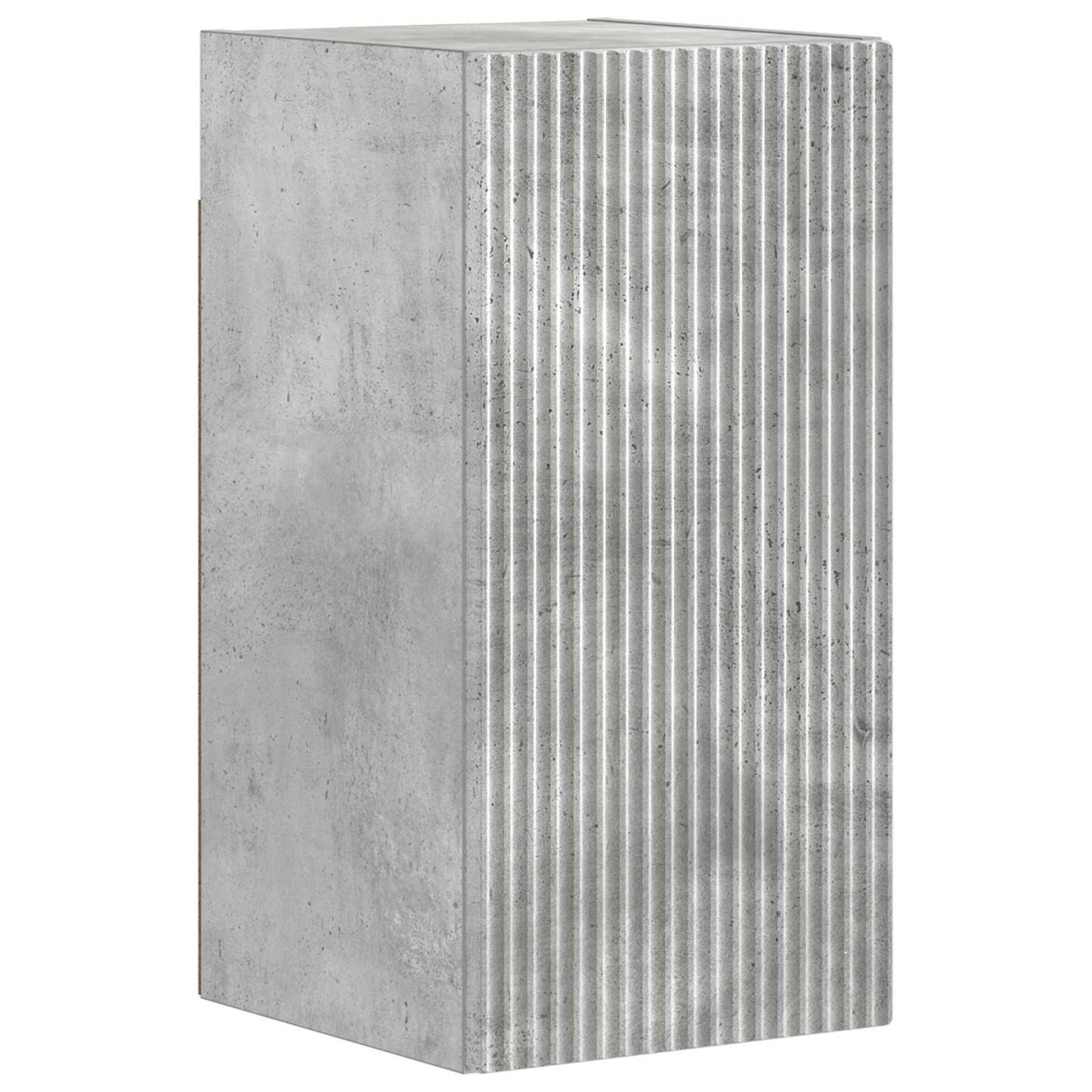 vidaXL 4 Piece Bathroom Cabinet Set ARNHEM Concrete Grey