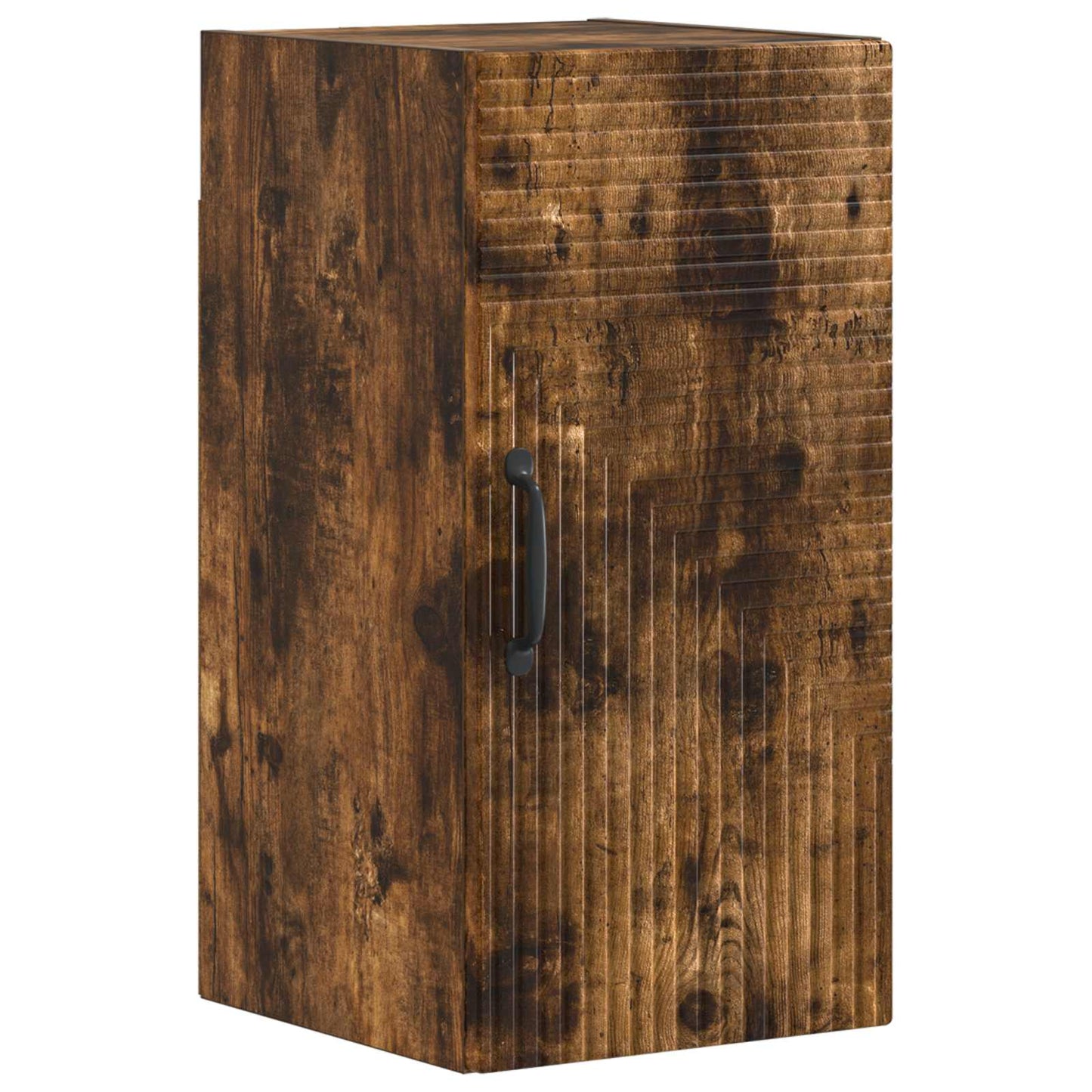 vidaXL 4 Piece Bathroom Cabinet Set HAARLEM Smoked Oak Engineered Wood