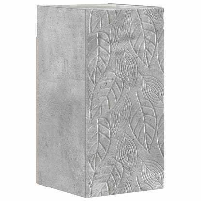 vidaXL 4 Piece Bathroom Cabinet Set DELFT Concrete Grey