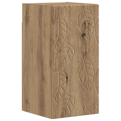 vidaXL 4 Piece Bathroom Cabinet Set DELFT Artisan Oak Engineered Wood