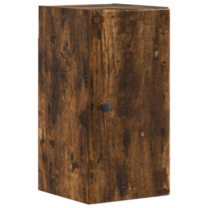 vidaXL 4 Piece Bathroom Cabinet Set BREDA Smoked Oak Engineered Wood
