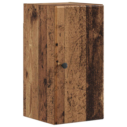 vidaXL 4 Piece Bathroom Cabinet Set BREDA Old Wood Engineered Wood