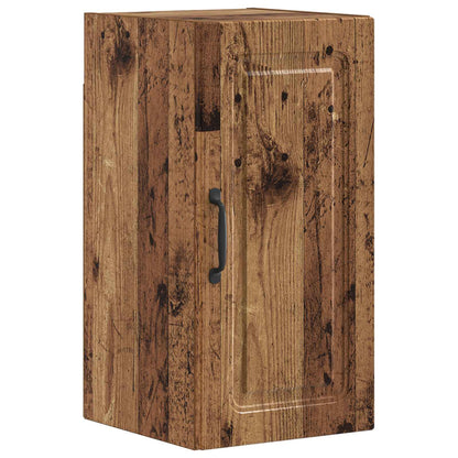 vidaXL 4 Piece Bathroom Cabinet Set UTRECHT Old Wood Engineered Wood