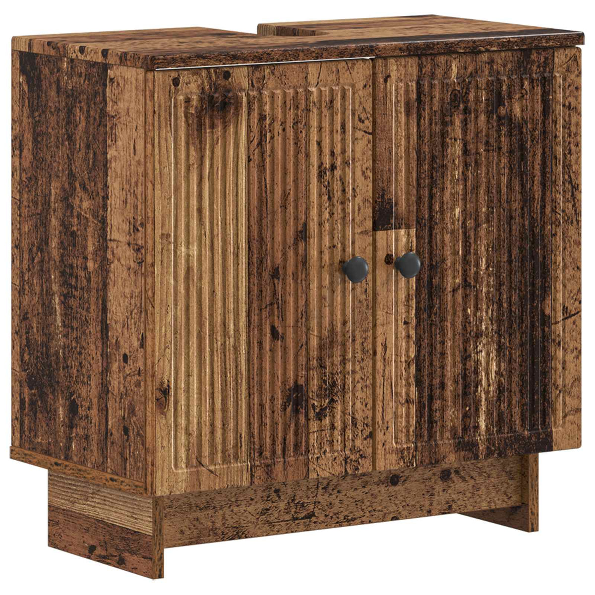 vidaXL 3 Piece Bathroom Cabinet Set EDE 3 pcs Old Wood 30 x 31 x 80 cm