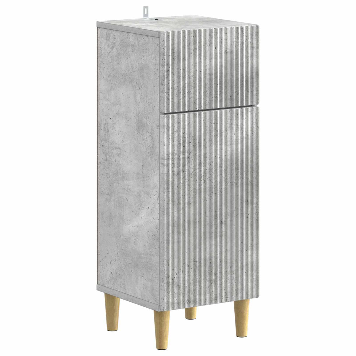 vidaXL 3 Piece Bathroom Cabinet Set ARNHEM 3 pcs Concrete Grey