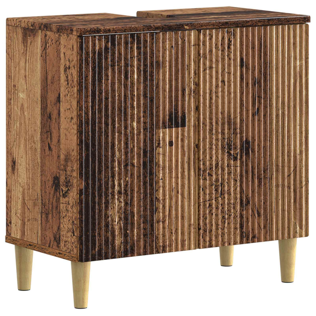 vidaXL 3 Piece Bathroom Cabinet Set ARNHEM 3 pcs Old Wood