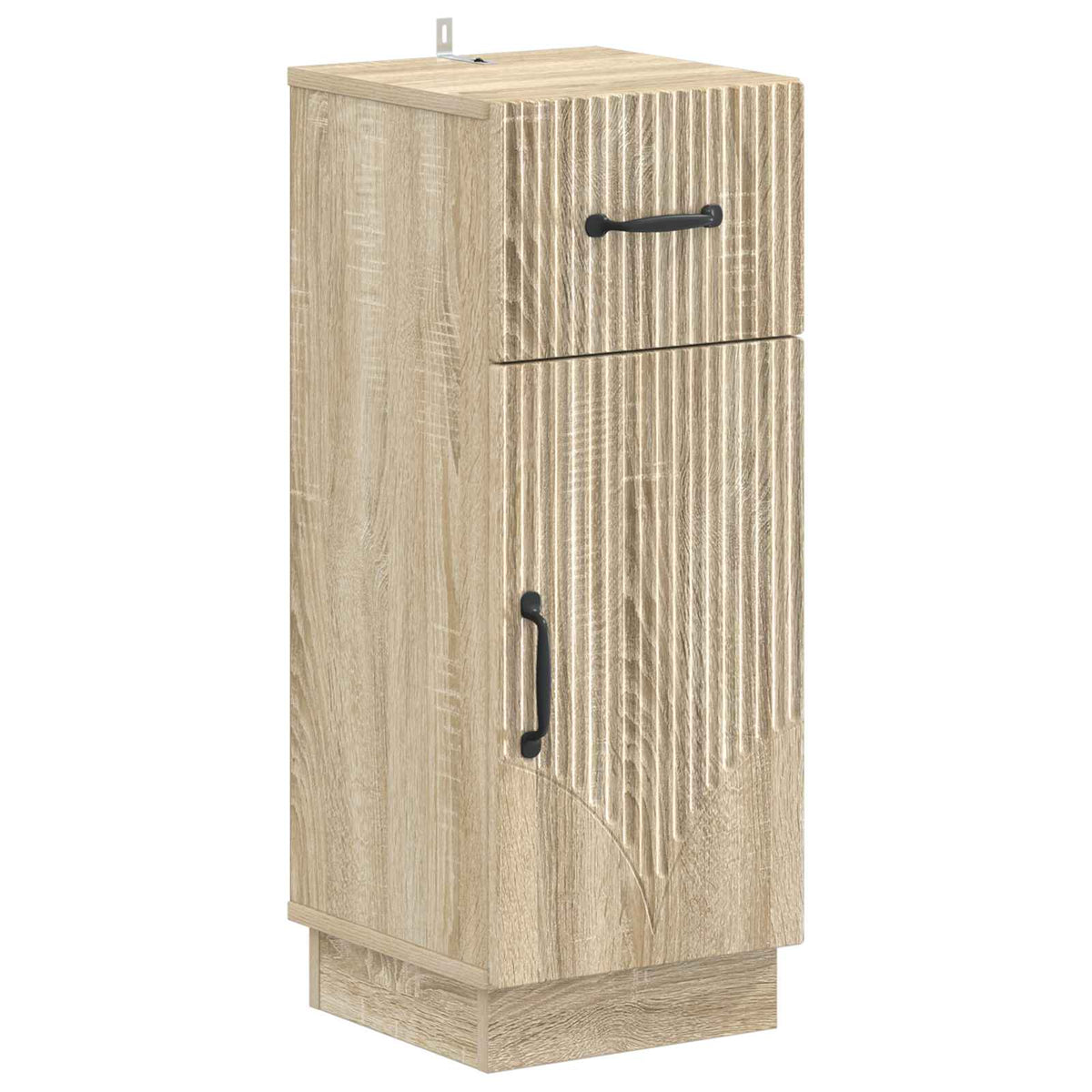vidaXL 3 Piece Bathroom Cabinet Set HOORN 3 pcs Sonoma Oak