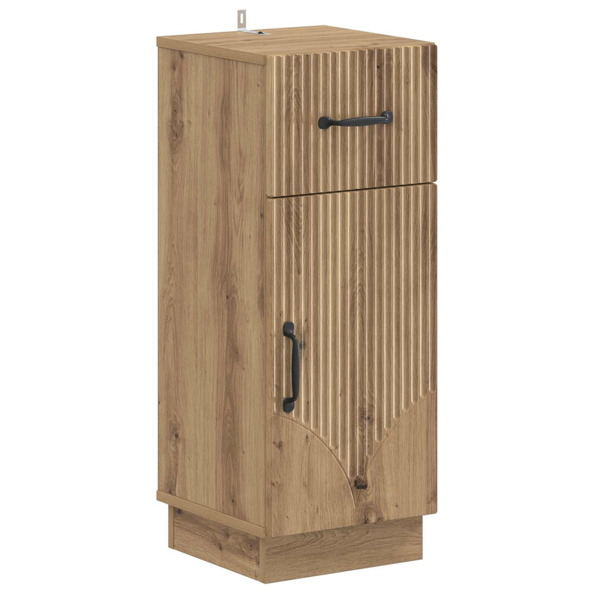 vidaXL 3 Piece Bathroom Cabinet Set HOORN 3 pcs Artisan Oak