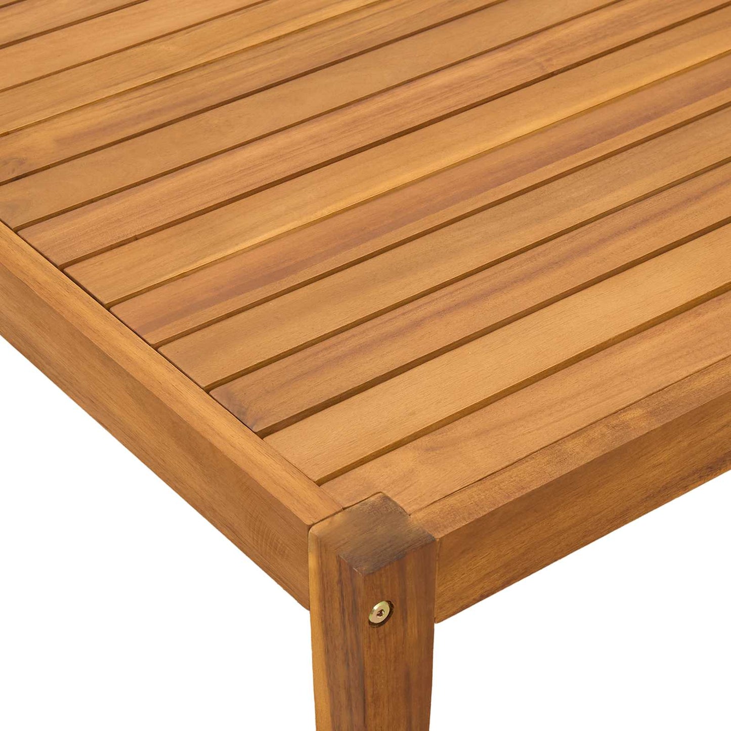 vidaXL Table Solid Acacia Wood Natural 60 x 60 x 30 cm