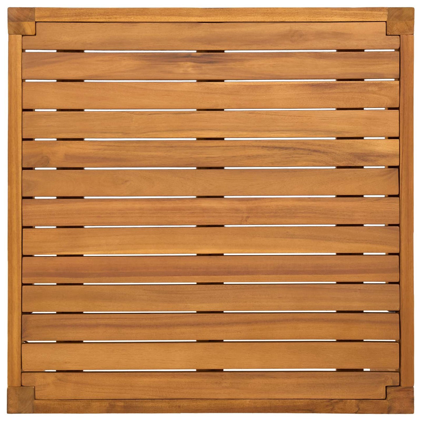 vidaXL Table Solid Acacia Wood Natural 60 x 60 x 30 cm