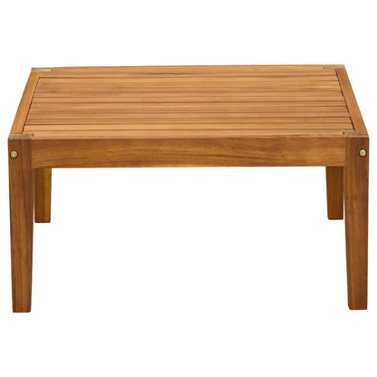 vidaXL Table Solid Acacia Wood Natural 60 x 60 x 30 cm