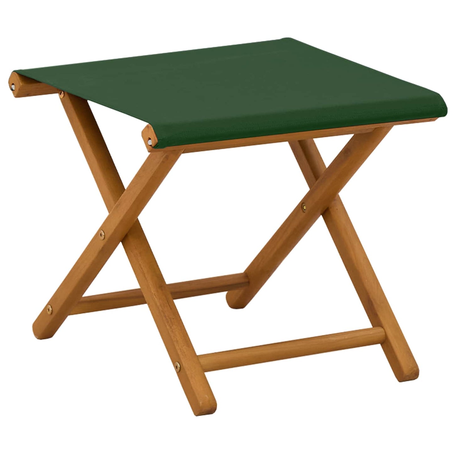vidaXL Deck Chair 4 pcs 3 Position Solid Eucalyptus Wood Green