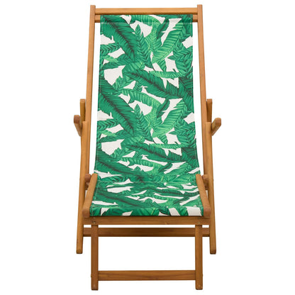 vidaXL Folding Sun Lounger 2 pcs 3 Position Solid Eucalyptus Wood