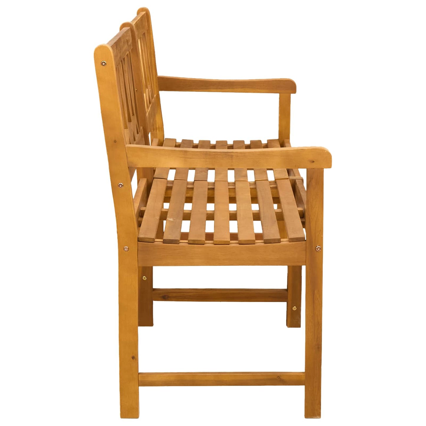 vidaXL Outdoor Bench Natural 150 x 55.5 x 90 cm Solid Acacia Wood