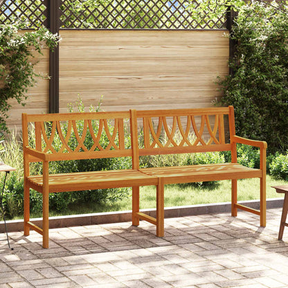 vidaXL Outdoor Bench Natural 180 x 55.5 x 90 cm Solid Acacia Wood