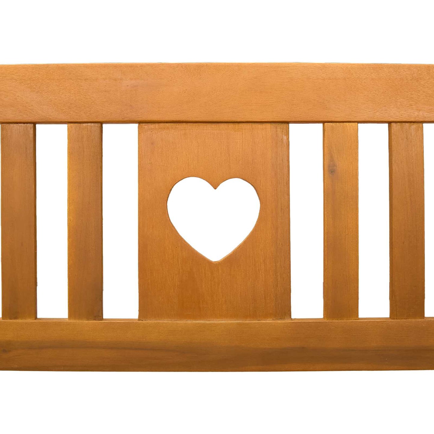 vidaXL Outdoor Bench Natural 110 x 55.5 x 90 cm Solid Acacia Wood