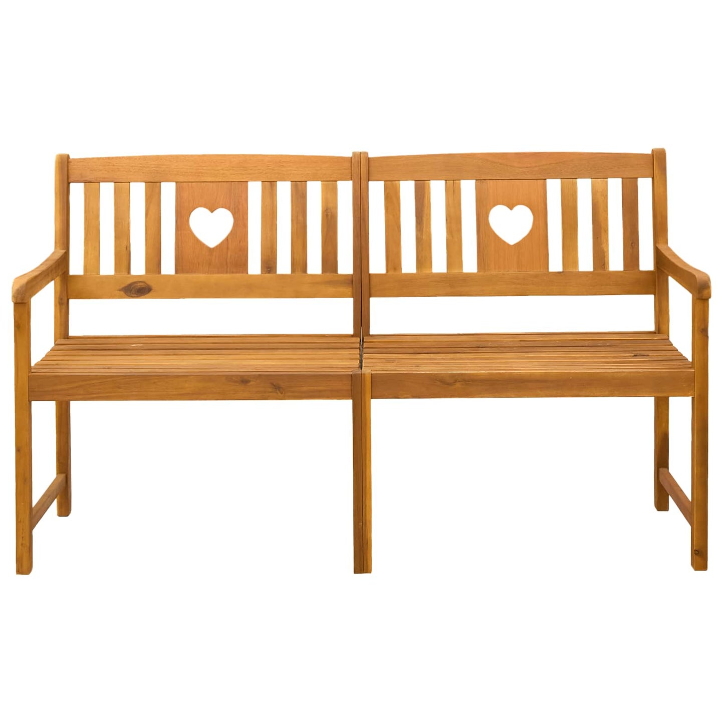 vidaXL Outdoor Bench Natural 150 x 55.5 x 90 cm Solid Acacia Wood