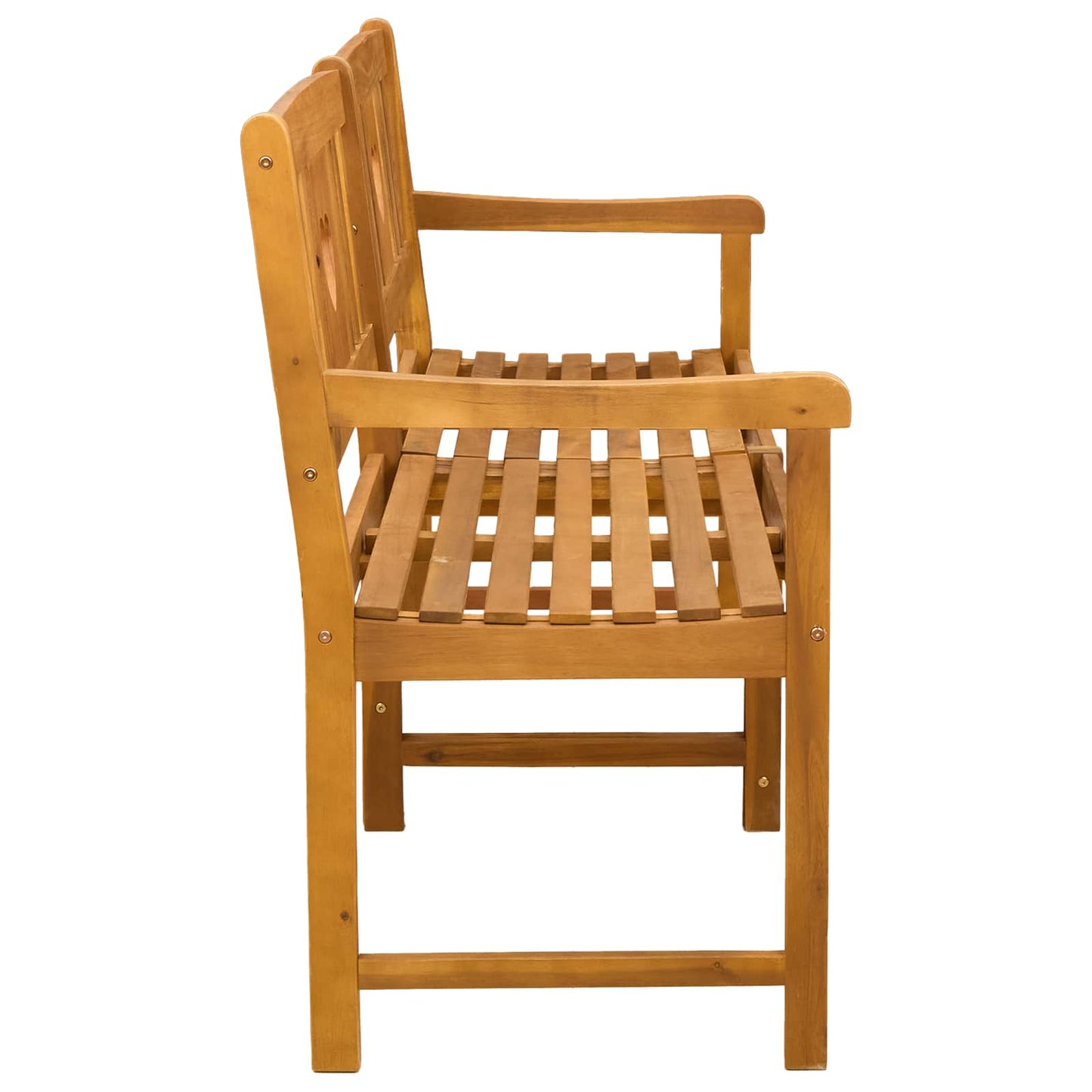 vidaXL Outdoor Bench Natural 150 x 55.5 x 90 cm Solid Acacia Wood