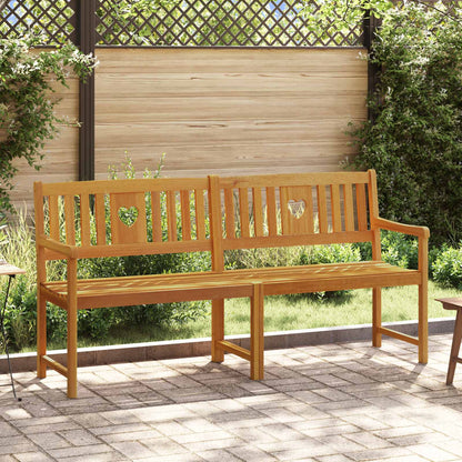 vidaXL Outdoor Bench Natural 180 x 55.5 x 90 cm Solid Acacia Wood