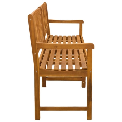 vidaXL Outdoor Bench Natural 180 x 55.5 x 90 cm Solid Acacia Wood