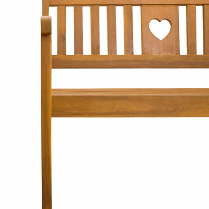 vidaXL Outdoor Bench Natural 220 x 55.5 x 90 cm Solid Acacia Wood