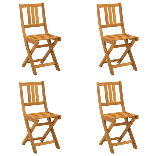 vidaXL Garden Chair Natural Solid Acacia Wood