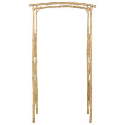 vidaXL Garden Arch Natural 110 x 40 x 205 cm Bamboo