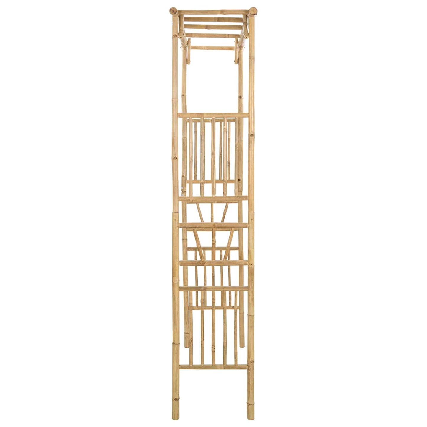 vidaXL Garden Arch Natural 110 x 40 x 205 cm Bamboo