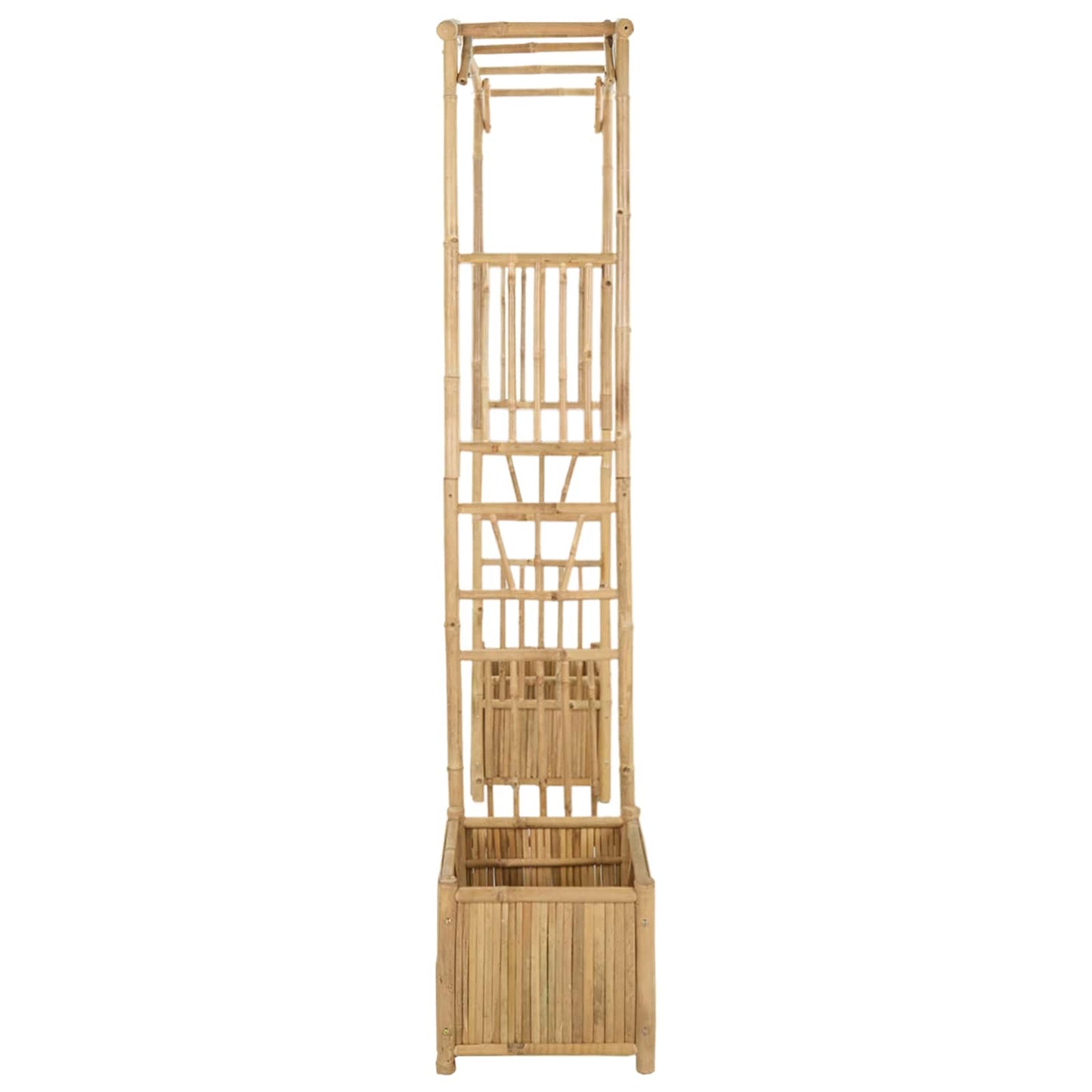 vidaXL Garden Arch Natural 177 x 40 x 205 cm Bamboo