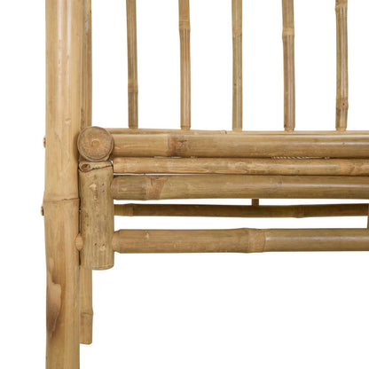 vidaXL Garden Arch with Bench 115 x 50 x 205 cm Bamboo