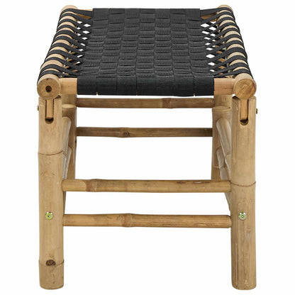 vidaXL Garden Bench 80 x 38 x 40 cm Bamboo Natural Rectangular