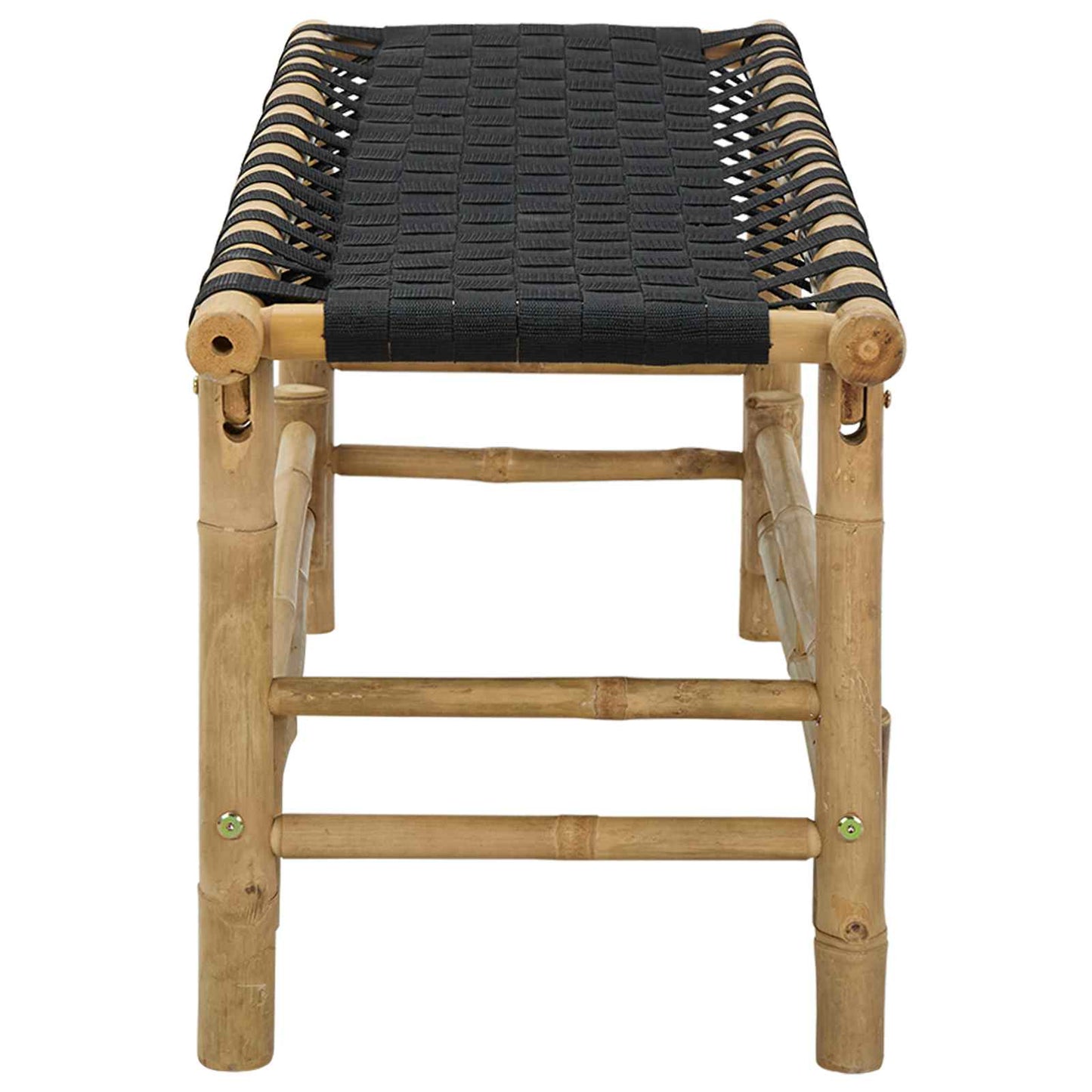 vidaXL Garden Bench 110 x 38 x 40 cm Bamboo Natural Rectangular