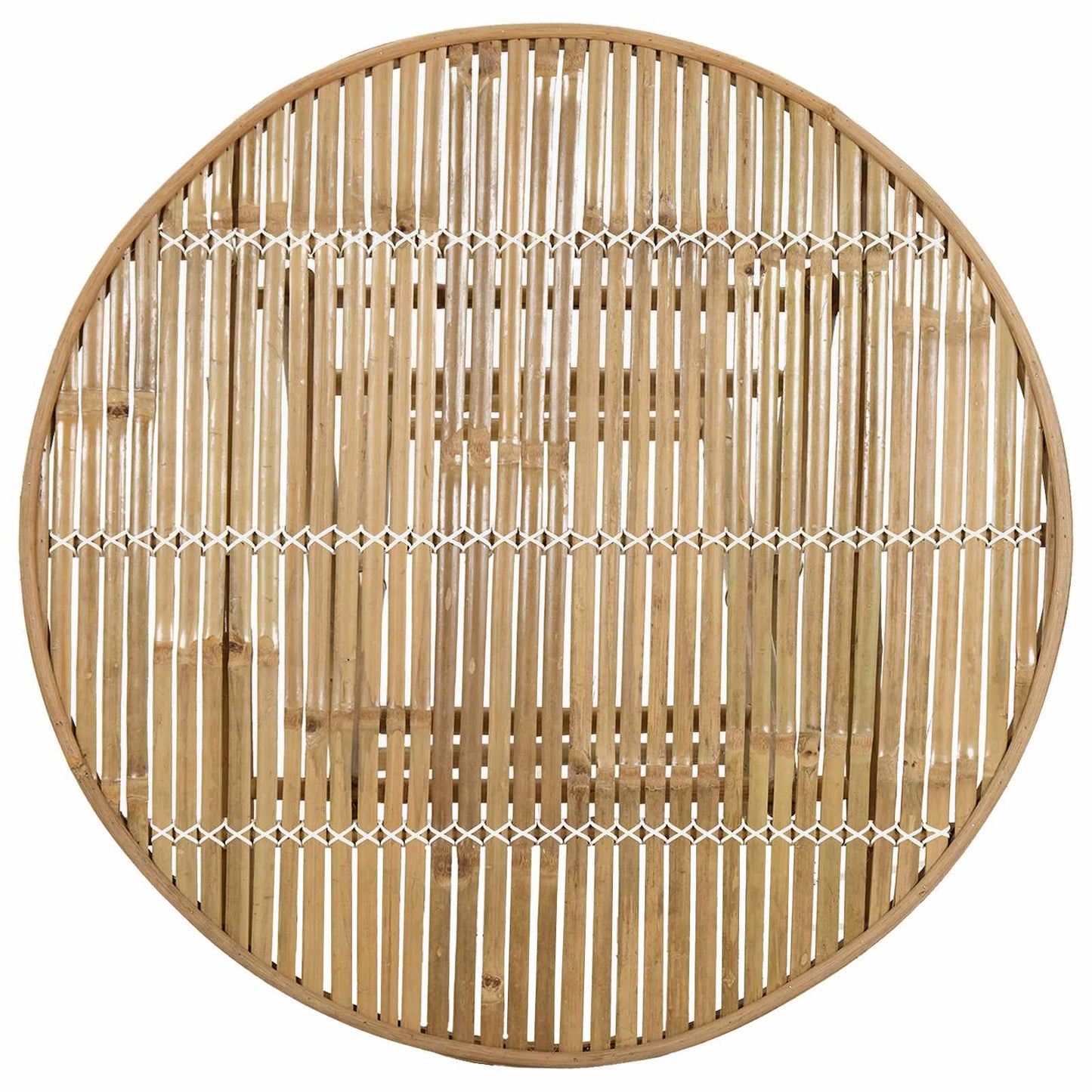 vidaXL Garden Table Natural 80 x 70 cm Bamboo