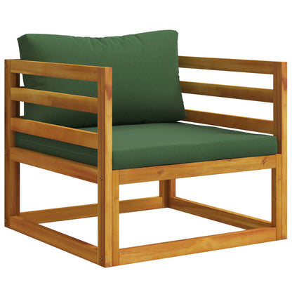 vidaXL Sofa Set 12 pcs Natural Solid Acacia Wood