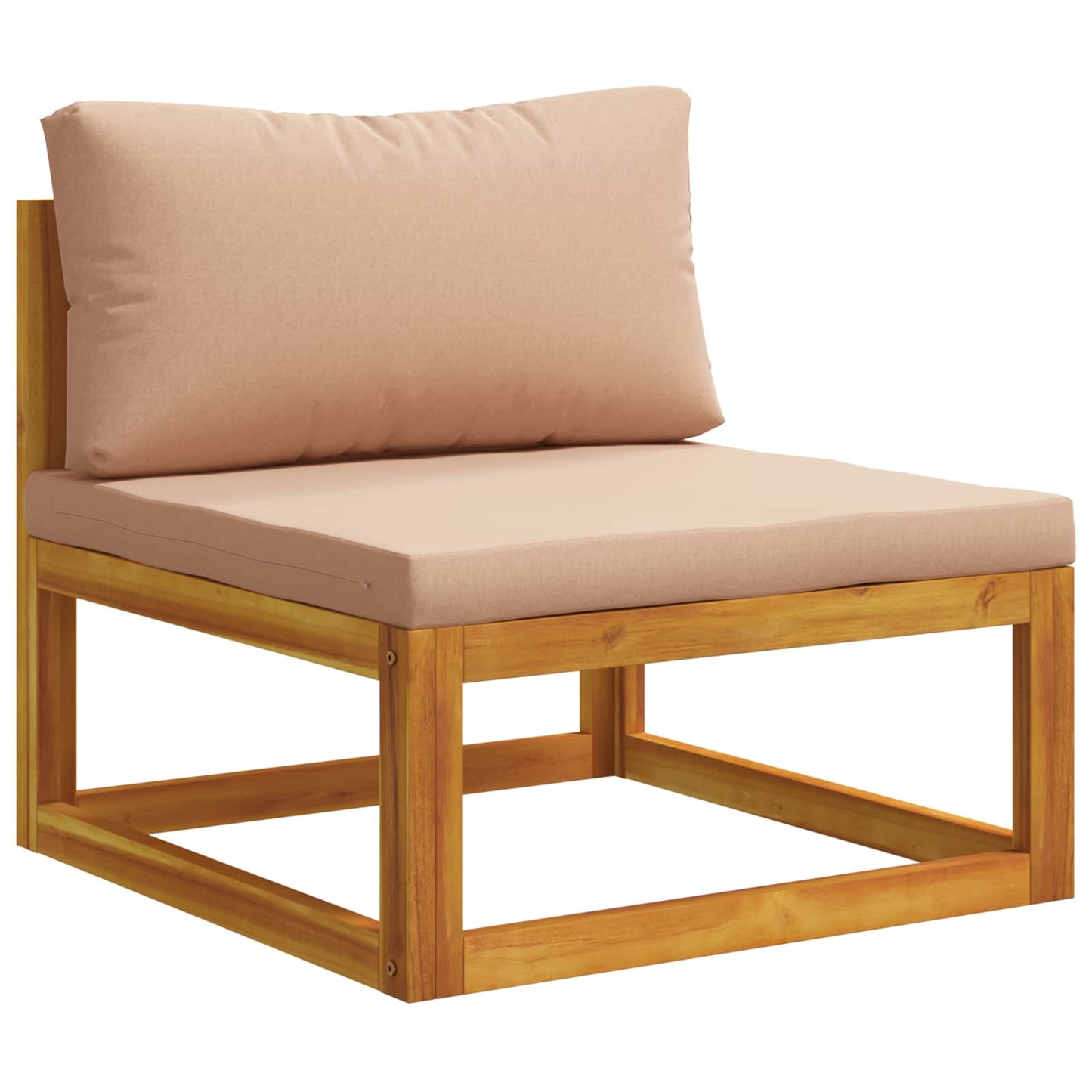 vidaXL Sofa Set 6 pcs Natural Solid Acacia Wood