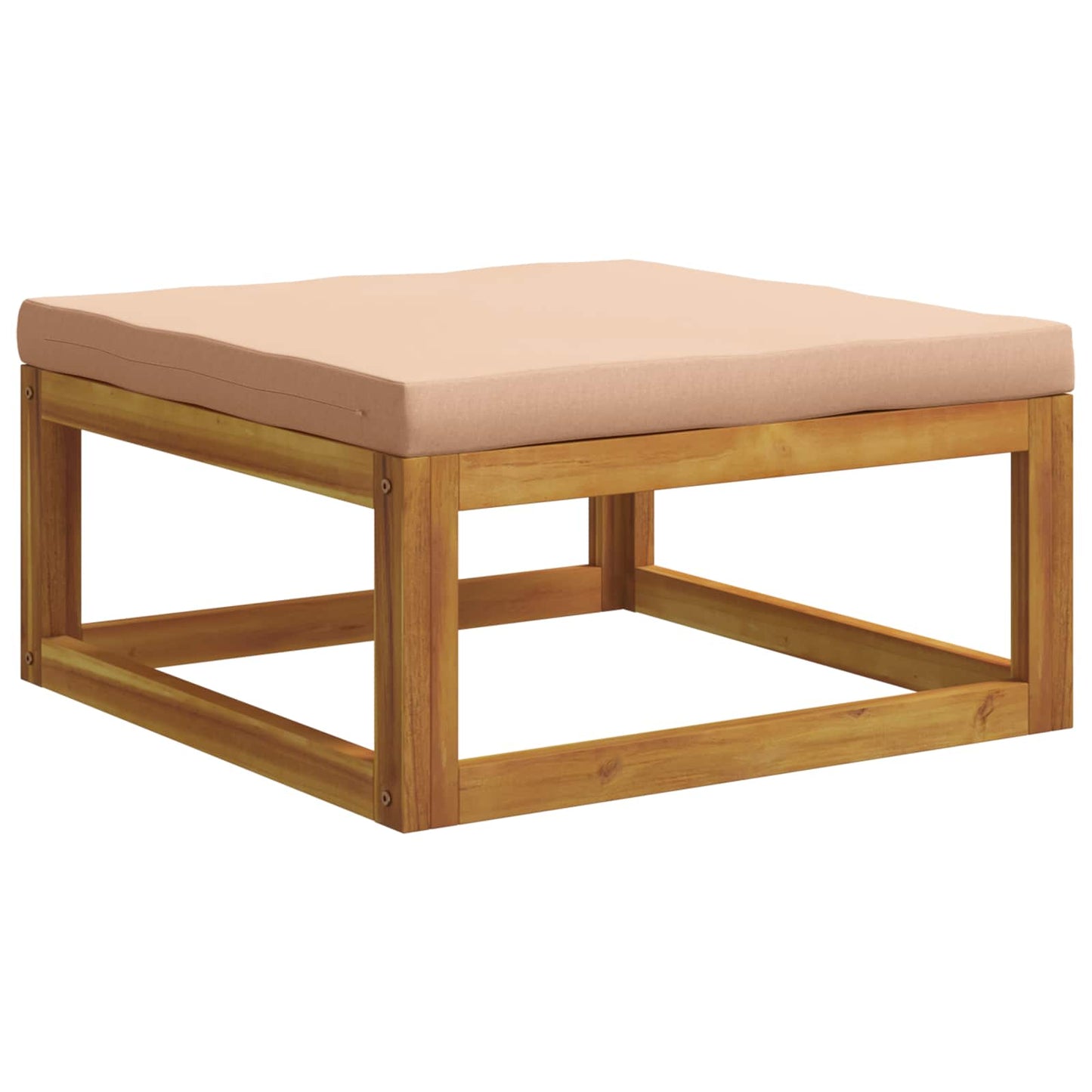 vidaXL Sofa Set 8 pcs Natural Solid Acacia Wood