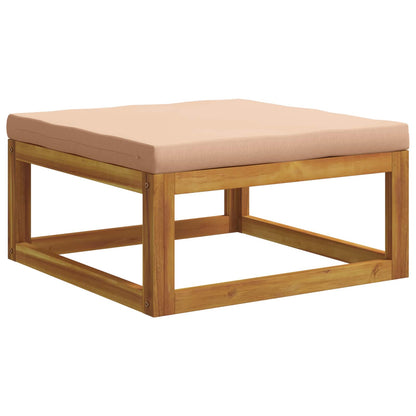 vidaXL Sofa Set 6 pcs Natural Solid Acacia Wood