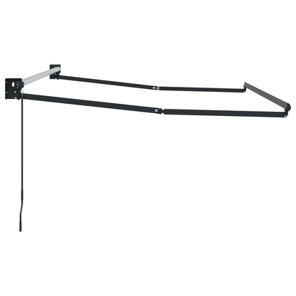 vidaXL Manual Awning Frame 3 x 2 m Anthracite Powder-Coated Aluminium