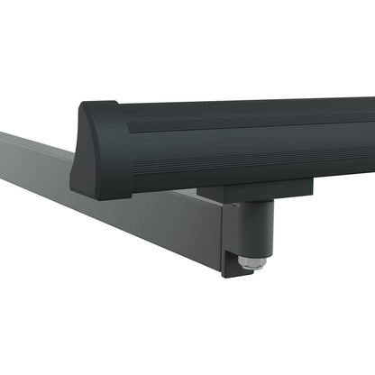 vidaXL Manual Awning Frame Adjustable Anthracite 3 x 2 m Steel