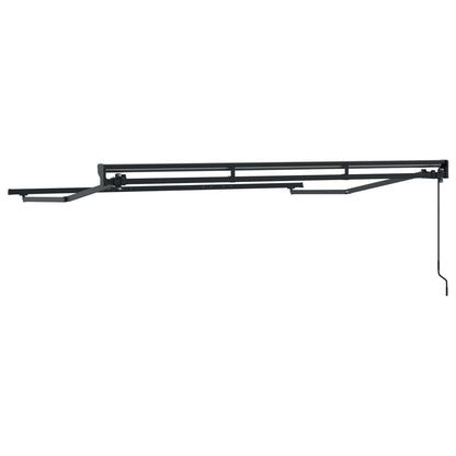 vidaXL Manual Awning Frame Adjustable Anthracite 3 x 2 m Steel
