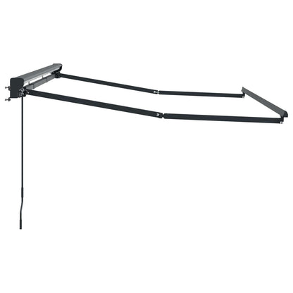 vidaXL Manual Awning Frame Adjustable Anthracite 3 x 2 m Steel