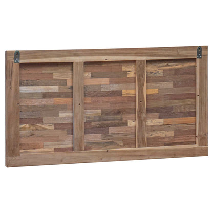 vidaXL Bed Headboard Natural Solid Teak Wood