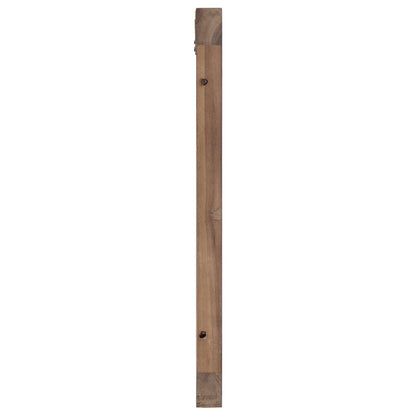 vidaXL Headboard Natural Solid Teak Wood