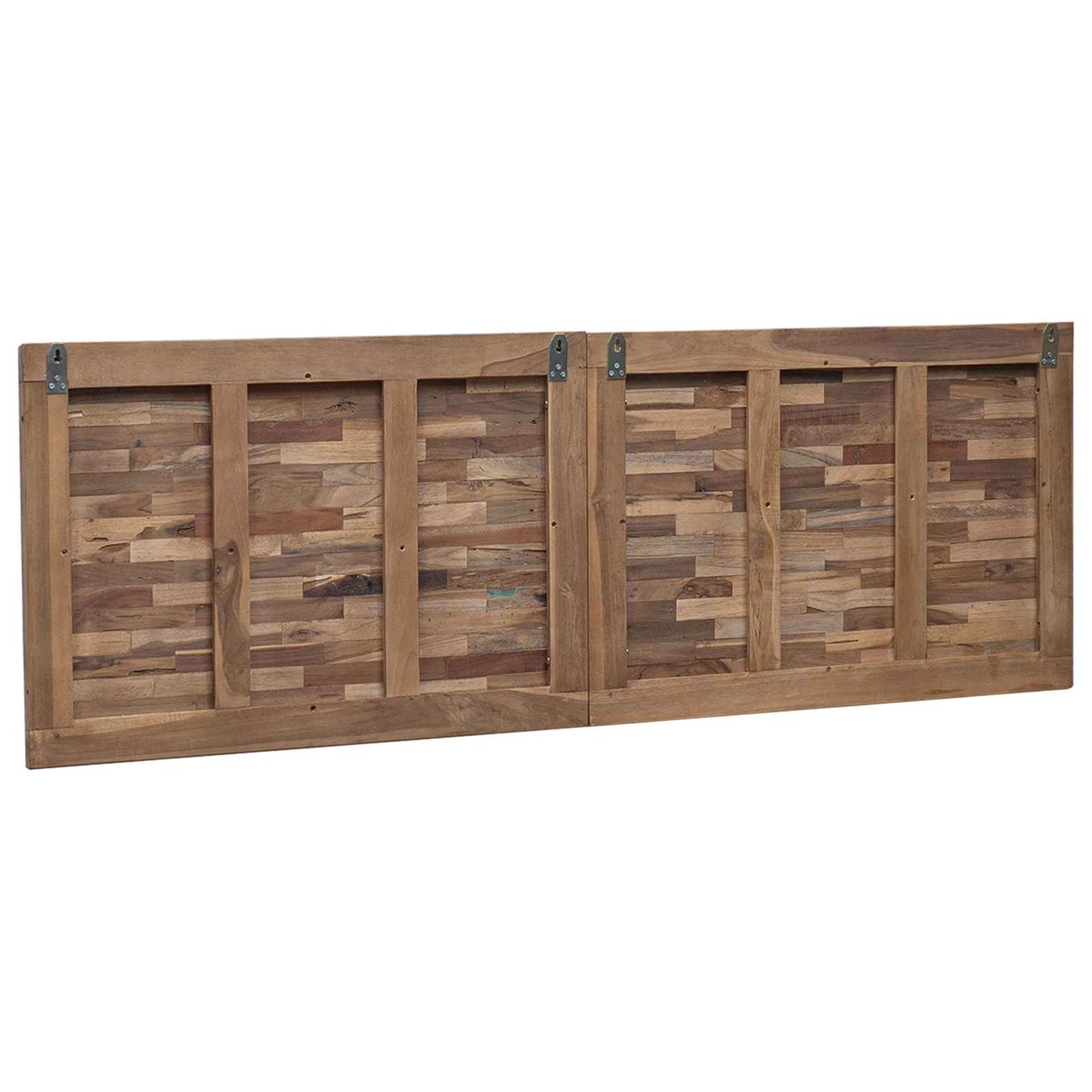 vidaXL Bed Headboard Natural Solid Teak Wood