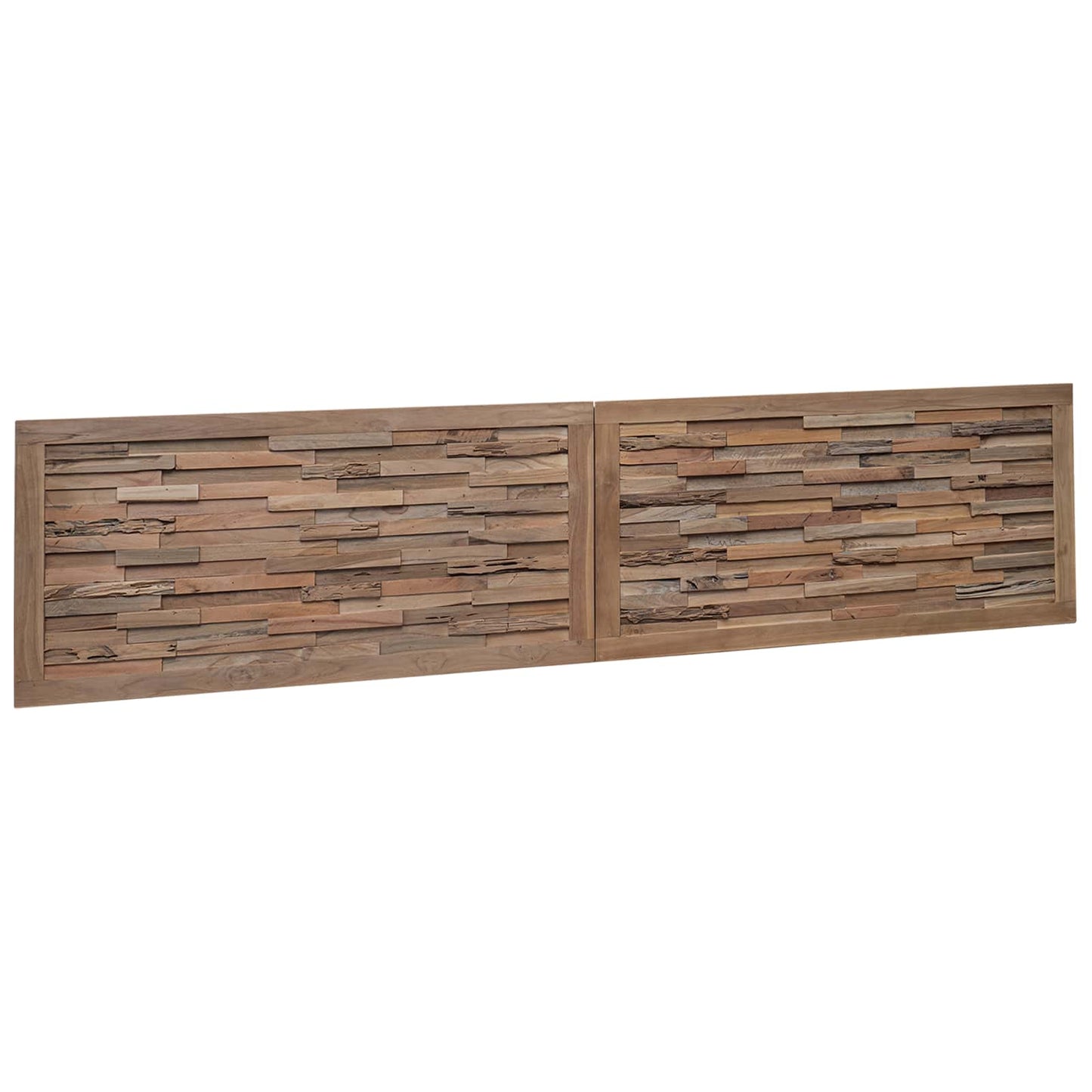 vidaXL Bed Headboard Natural Solid Teak Wood