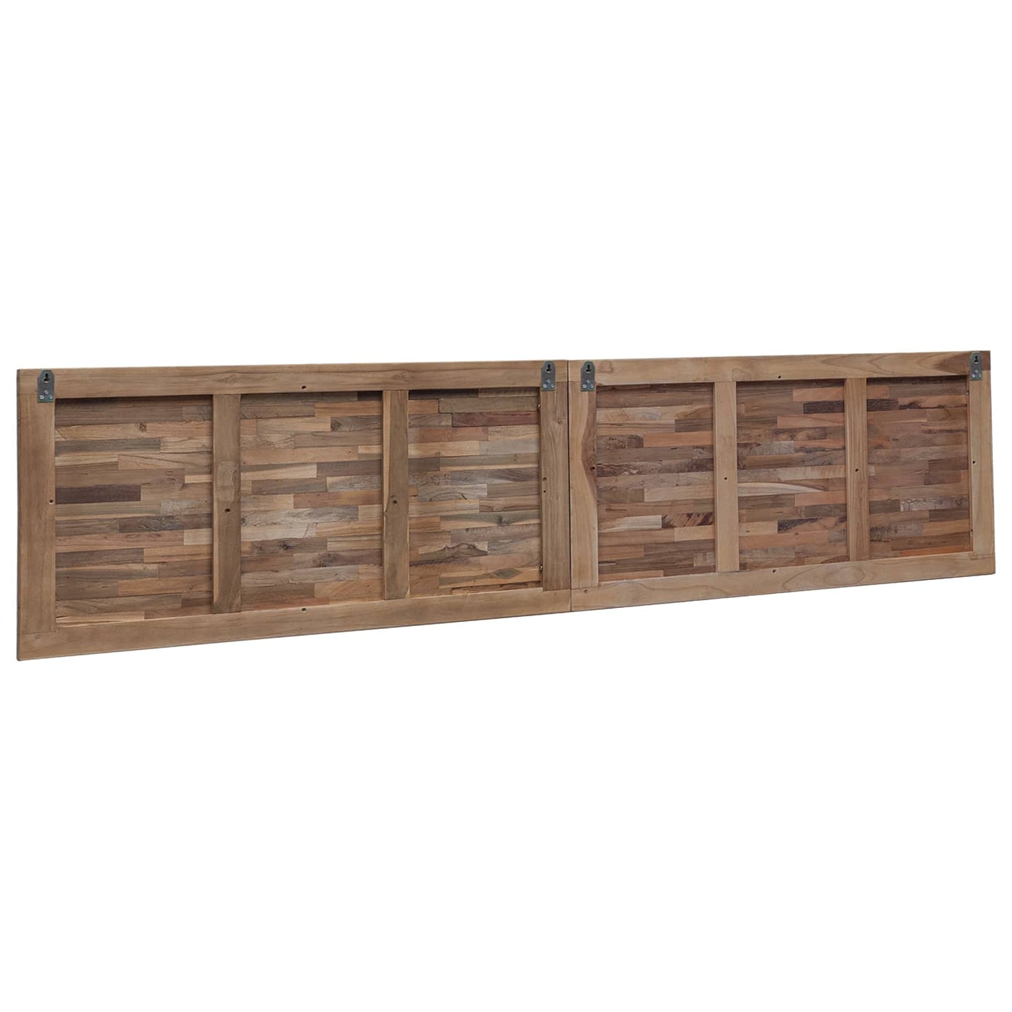 vidaXL Bed Headboard Natural Solid Teak Wood