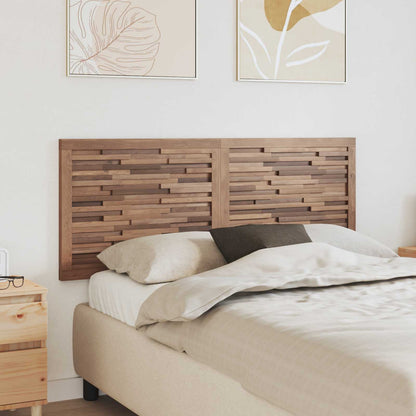 vidaXL Bed Headboard Natural Solid Teak Wood