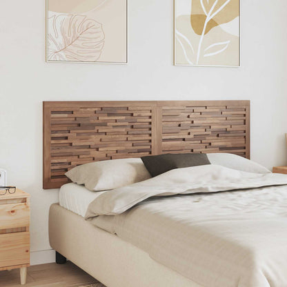 vidaXL Bed Headboard Natural Solid Teak Wood