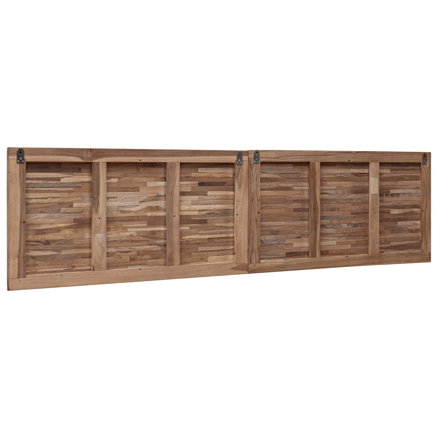 vidaXL Bed Headboard Natural Solid Teak Wood