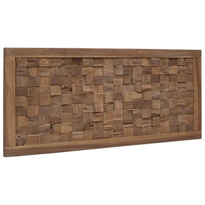 vidaXL Bed Headboard Natural Solid Teak Wood